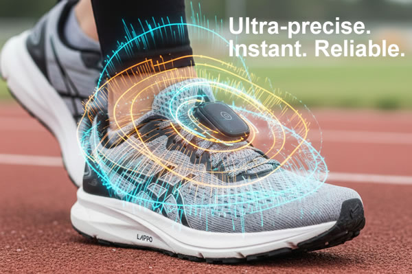 Lappo Smart Pod on shoe